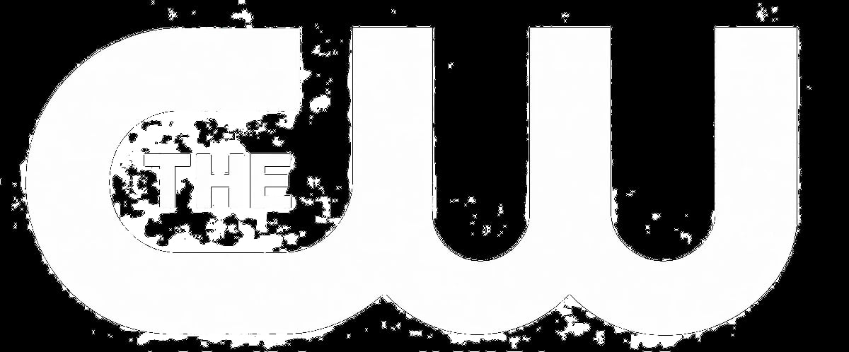CW logo featuring large white letters on black background